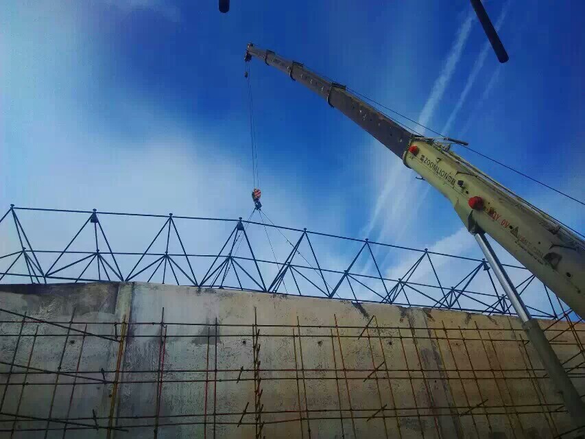 韶山食堂网架结构工程