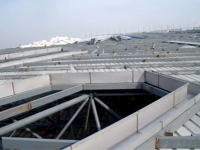 韶山安吉县体育馆网架